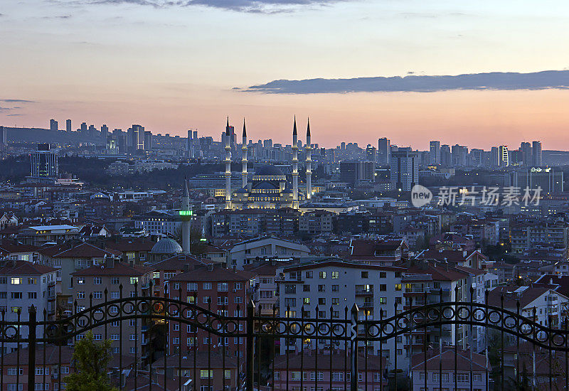 安卡拉Kocatepe Mosque